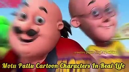 Motu Patlu Characters In Real Life