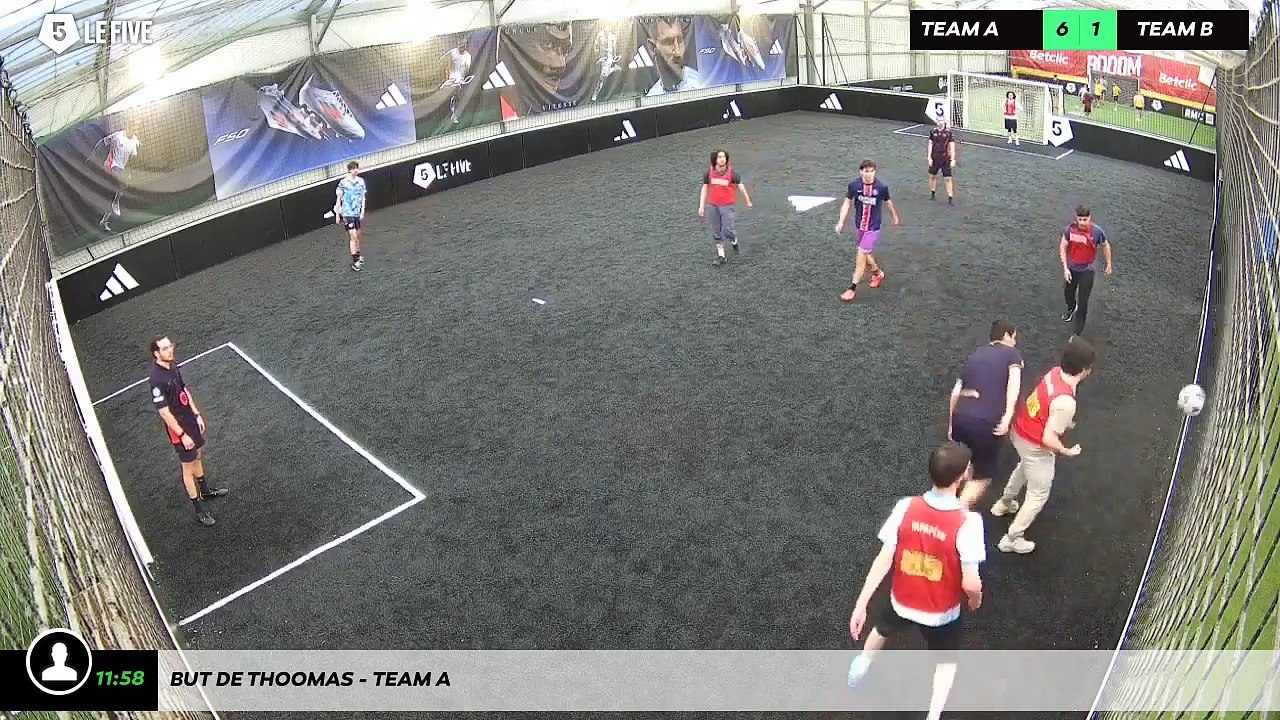 But de Thoomas - Team A