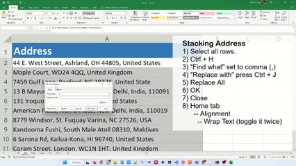 How to Insert Line Break in Excel - Excel Tips and Tricks