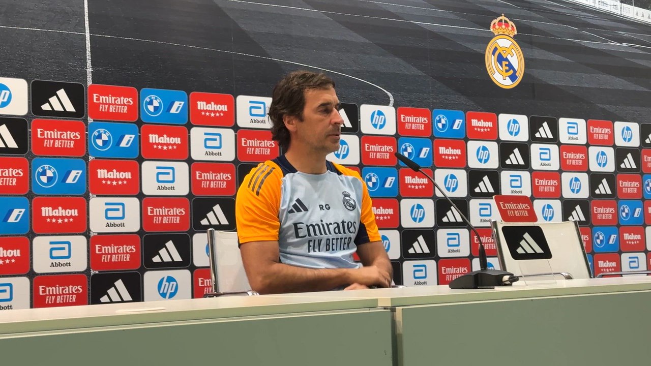 Rueda de prensa Raúl González tras Real Madrid Castilla vs Atlético