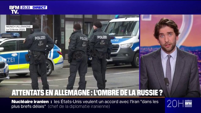L'ENQUÊTE DU 20H: la Russie est-elle derrière les attentats perpétrés dernièrement en Allemagne?