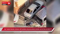 Esenler'de sokak ortasında eşini bıçakladı, kendine zarar verdi; kadın hastanede hayatını kaybetti