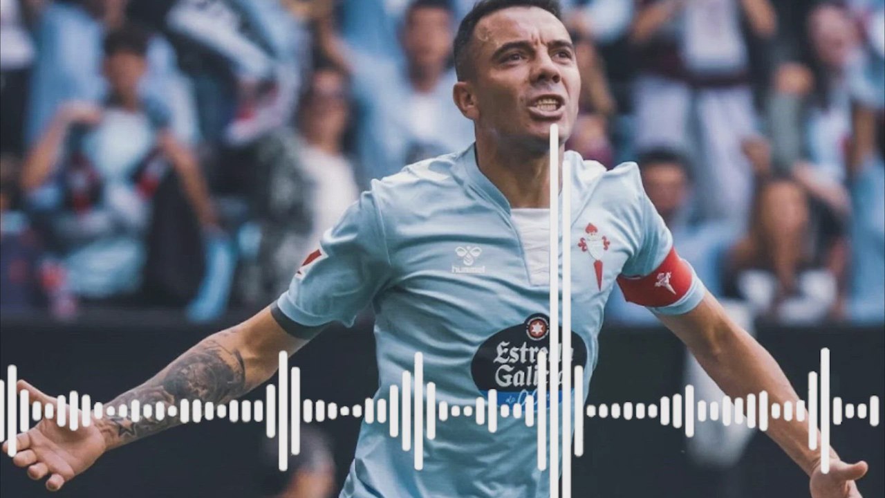 Calentón de Iago Aspas tras perder contra el Espanyol