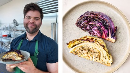 How to Make Balsamic Roasted Cabbage