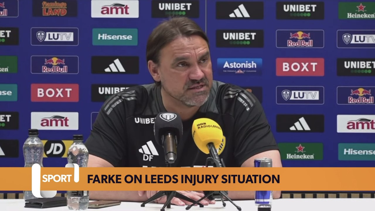 Daniel Farke reveals Leeds injury situation