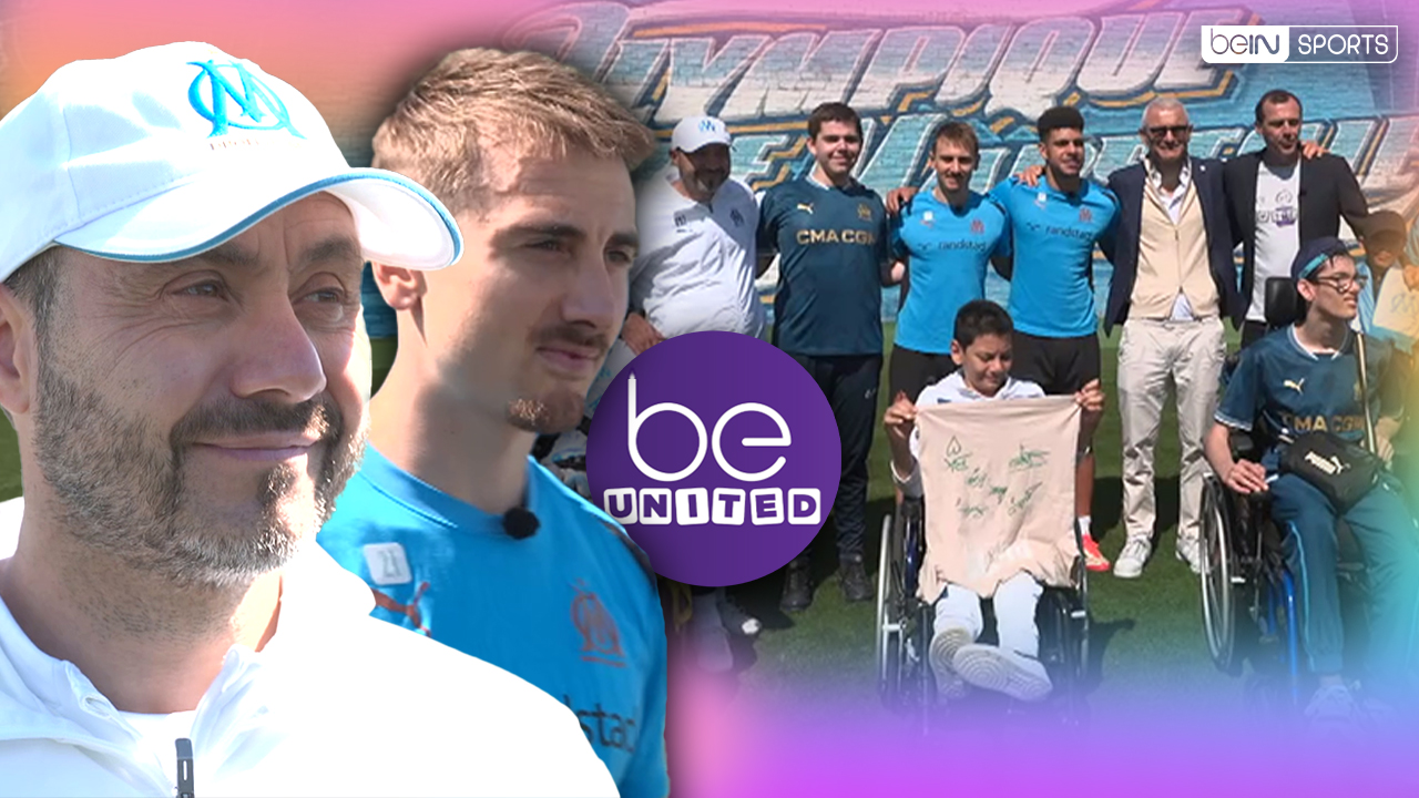 beUNITED avec l'Olympique de Marseille