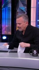 Miguel Bosé llorando en "El Hormiguero"