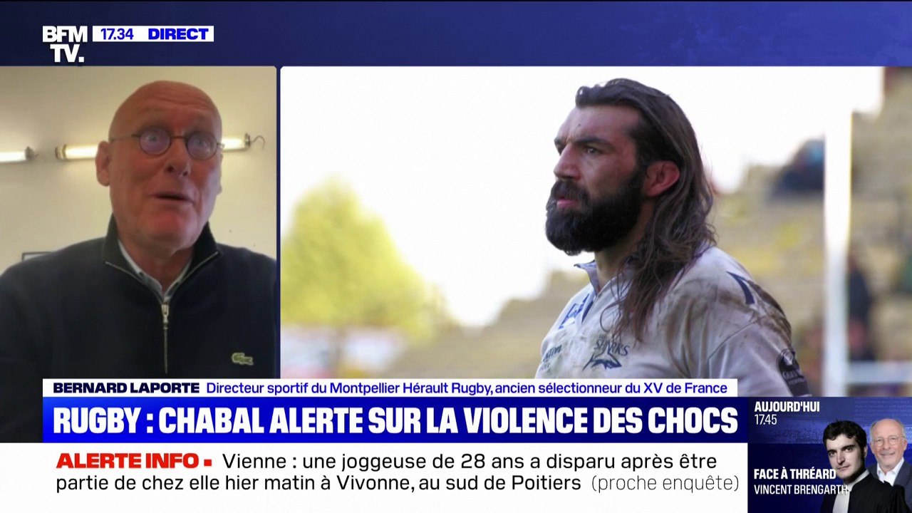 "J'ai été choqué", réagit Bernard Laporte après le témoignage de Sébastien Chabal