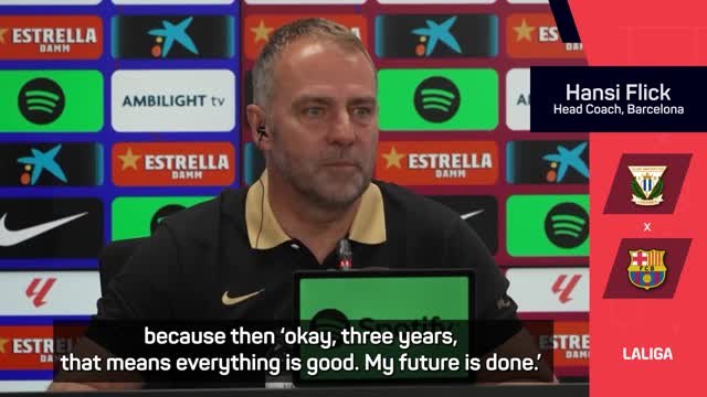 'I am not like that' - Flick explains reluctance to sign long-term Barcelona contract