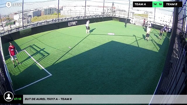 But de Aurel 75017 A - Team B