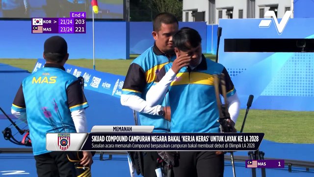 Skuad memanah Compound negara tekad kerja keras untuk layak ke Olimpik LA 2028