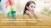 Lisa Mariana Spill Biaya Bulanan yang Diberikan Ridwan Kamil, Ternyata…