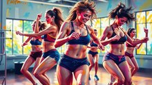 Belly dance moves