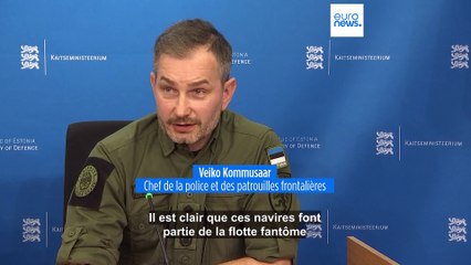La marine estonienne arrête un pétrolier de la "flotte fantôme" russe