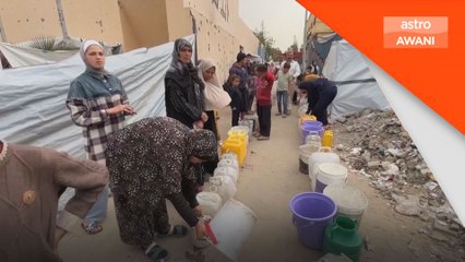 Ratusan ribu penduduk bandar Gaza hilang sumber air