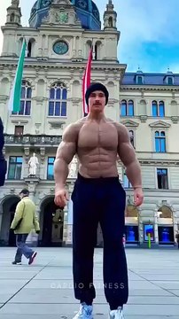 Fake Bodybuilder Pranks Reactions in Public Places