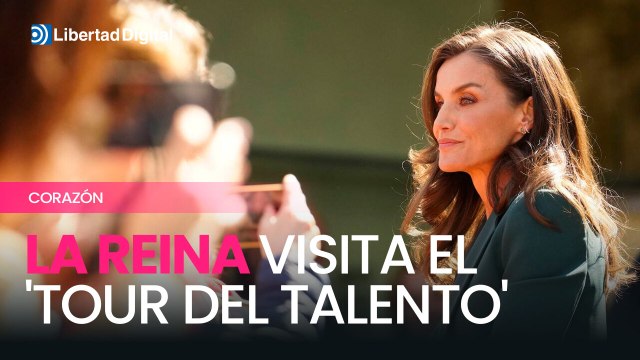 La Reina Letizia visita León junto a 800 estudiantes en el Tour del Talento 2025