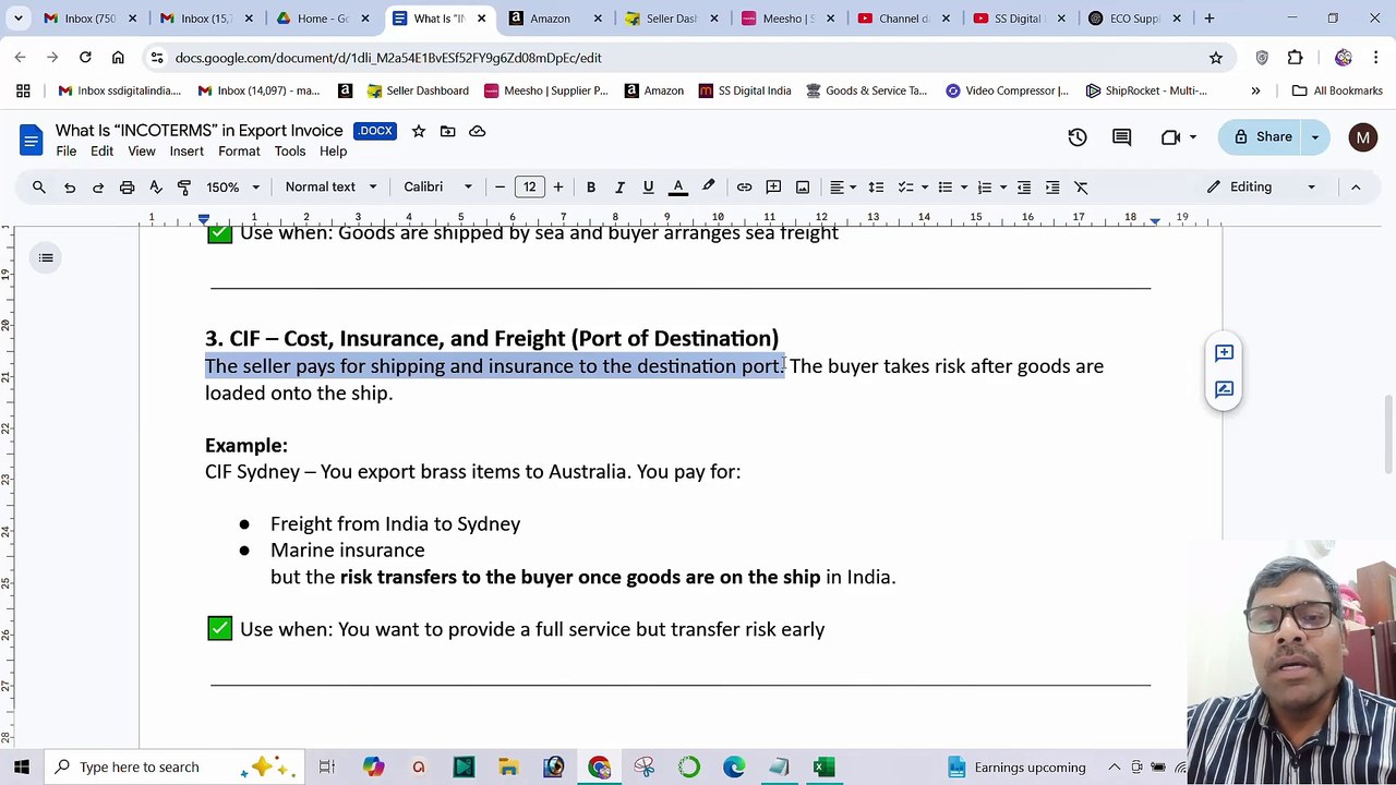 What Is “INCOTERMS” in an Export Invoice_ A Must-Know for Exporters