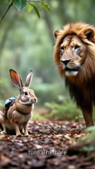 The Wise Hare And The Foolish Lion