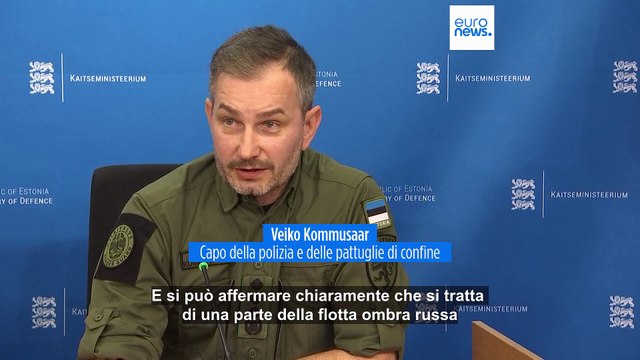 Le autorità estoni fermano una petroliera collegata alla flotta ombra russa vicino a Tallinn
