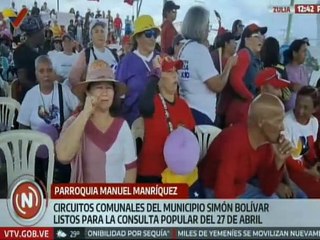 Circuitos Comunales del estado Zulia afinan detalles para próxima Consulta Popular el venidero 27-A