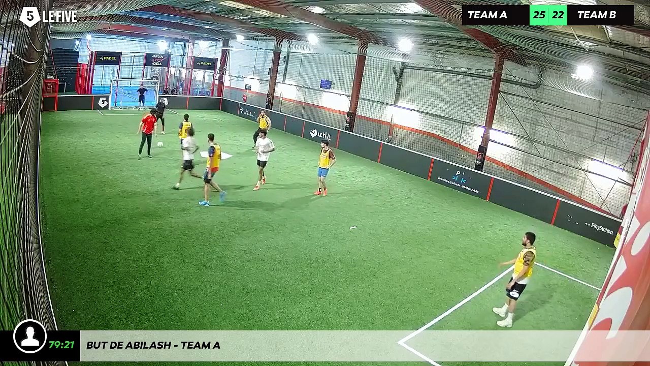 But de Abilash - Team A