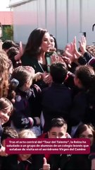 Letizia hablando de Leonor