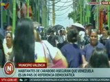 Carabobo | Ciudadanos afirman que Venezuela destaca por sus procesos participativos y democráticos
