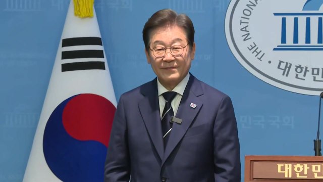 이재명, 국회서 비전 발표 대한민국이 세계 주도하는 시대 개척 / YTN