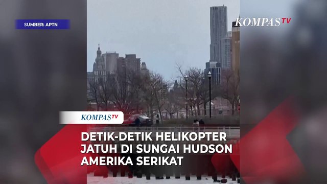 Helikopter Jatuh di Sungai Hudson, Tewaskan Bos Siemens Sekeluarga
