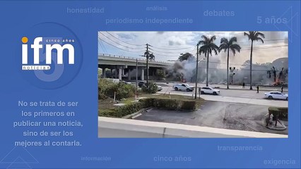 Otro accidente aéreo en EE.UU. Hay tres personas involucradas