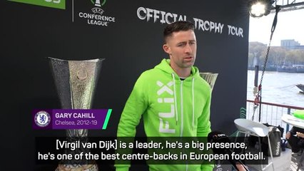 Cahill labels Liverpool's Van Dijk 'one of the best in European football'
