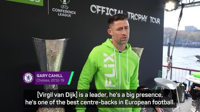 Cahill labels Liverpool's Van Dijk 'one of the best in European football'