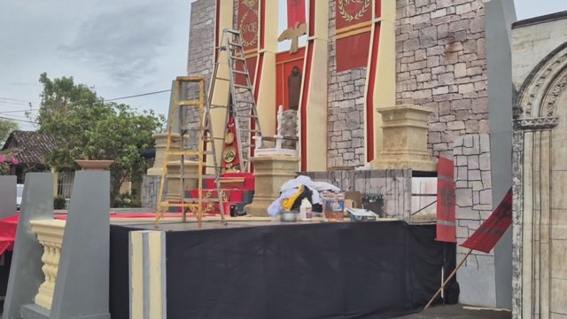 Avanzan preparativos en Pesé para la Semana Santa en vivo