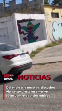 La pelea entre dos conductores argentinos dio un giro inesperado cuando descubrieron que eran amigos. De los gritos pasaron al abrazo.