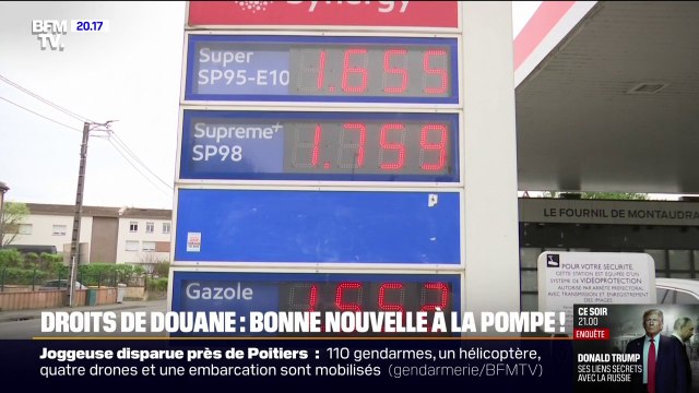 Les automobilistes se réjouissent de la baisse du prix de l'essence