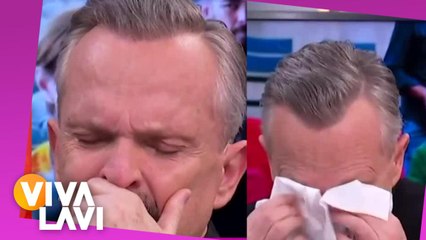 Miguel Bosé llora al recordar a su mamá fallecida