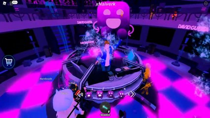 🎵 EL CONCIERTO DEL DJ DAVID GUETTA EN ROBLOX!
