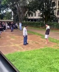 Estudantes brigam com pau e faca na Asa sul