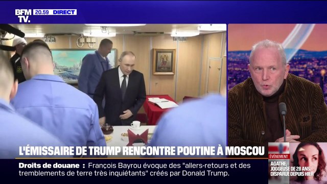 Il est en train de se faire mener par le bout du nez par Poutine , estime Bernard Guetta à propos de Donald Trump