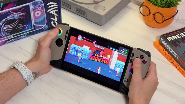 Juegos 120 FPS MSI Claw 8 AI+