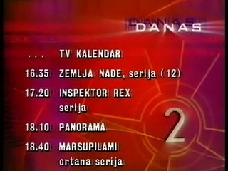 HRT 2 2004. - Najave i TV raspored