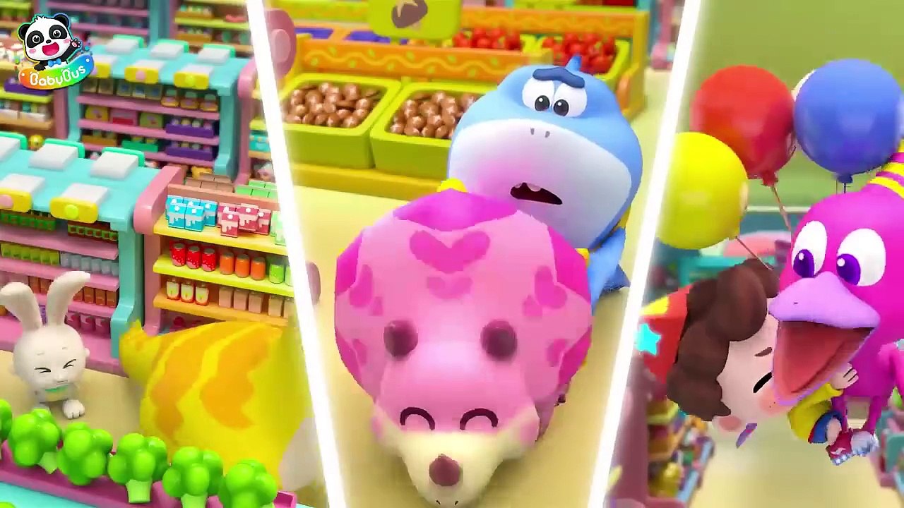 Where is Mommy_🥺 _ Ten Little Dinosaurs _ Animals Song _ Nursery Rhymes _ Kids Songs _ BabyBus