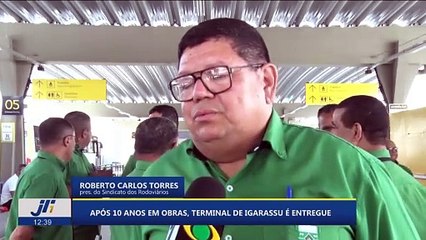 Após 10 anos em obras, terminal de Igarassu é entregue