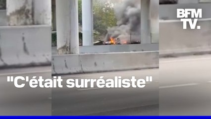 Floride: un petit avion s'écrase sur la ville de Boca Raton et s'enflamme