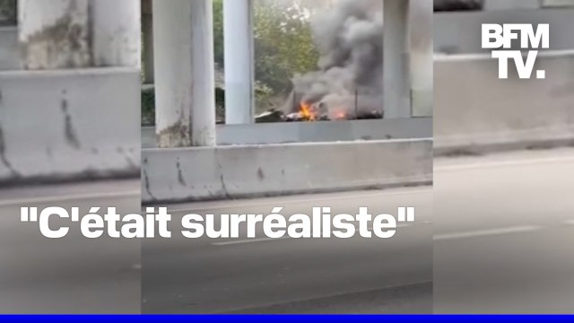 Floride: un petit avion s'écrase sur la ville de Boca Raton et s'enflamme