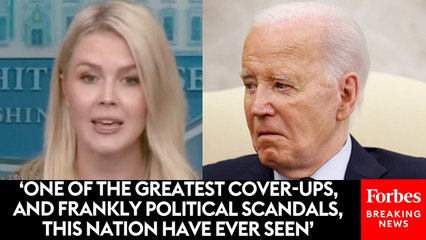 Karoline Leavitt Slams Biden Admin And Media For Covering Up The Former President’s ‘Health And Competence’
