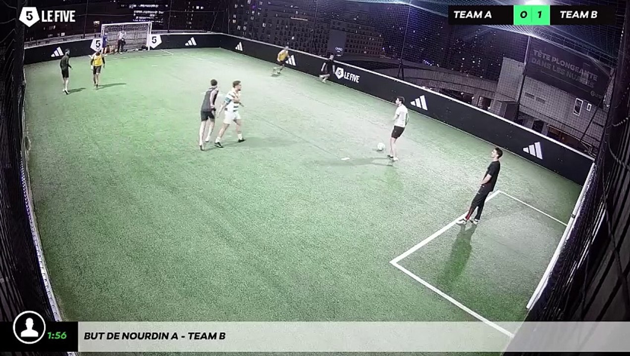 But de Nourdin A - Team B