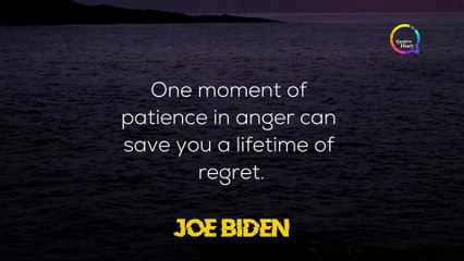 Stay away from a troubled woman, she’ll take your one thing! President Joe Biden Wise Quotes