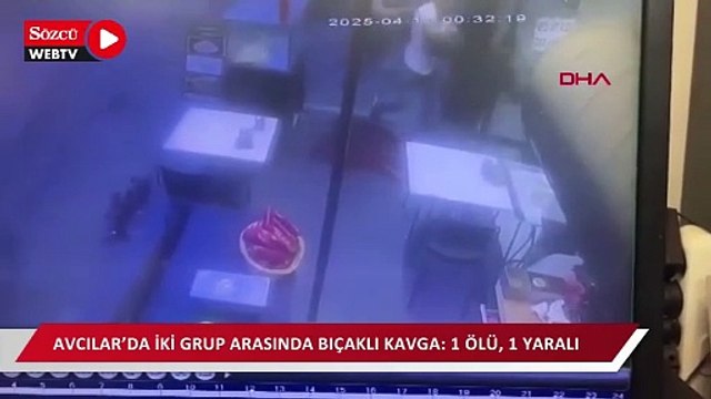 Avcılar’da iki grup arasında bıçaklı kavga: 1 ölü, 1 yaralı